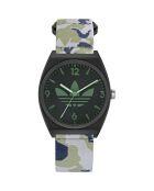 Montre Mixte Project Two en Tissu multicolore