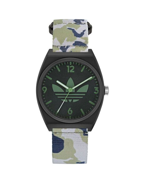 Montre Mixte Project Two en Tissu multicolore