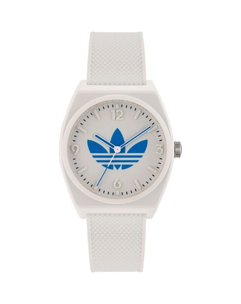 Montre Mixte Project Two en Silicone blanche