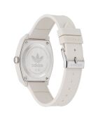 Montre Mixte Project Two en Silicone blanche