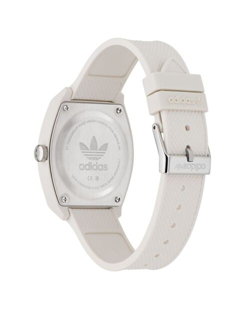 Montre Mixte Project Two en Silicone blanche