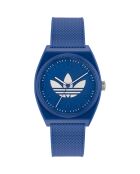 Montre Mixte Project Two en Silicone bleue