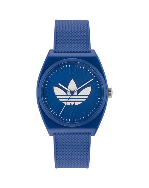 Montre Mixte Project Two en Silicone bleue