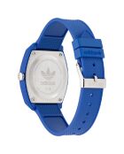 Montre Mixte Project Two en Silicone bleue