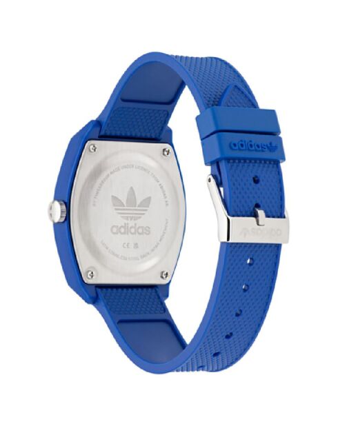 Montre Mixte Project Two en Silicone bleue