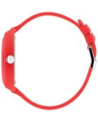 Montre Mixte Project Two en Silicone rouge