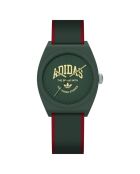 Montre Mixte Retro Wave Two en Silicone verte
