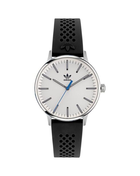 Montre Mixte Code One en Silicone noire