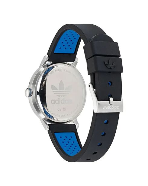 Montre Mixte Code One en Silicone noire