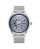 Montre Homme Jet en Acier argentée