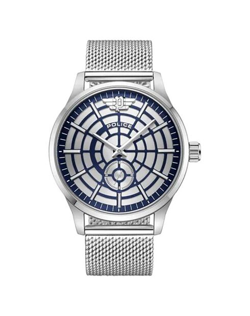 Montre Homme Jet en Acier argentée