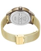 Montre Homme en Acier dorée
