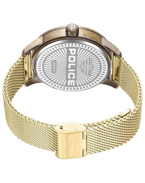 Montre Homme en Acier dorée