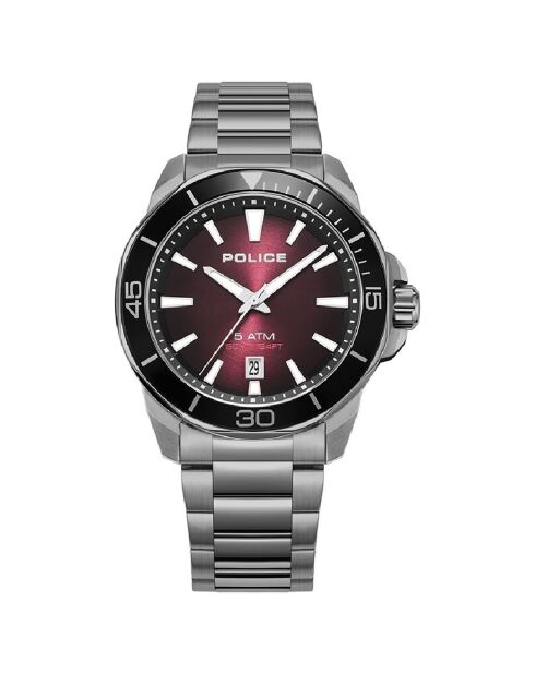 Montre Homme Thornton en Acier grise
