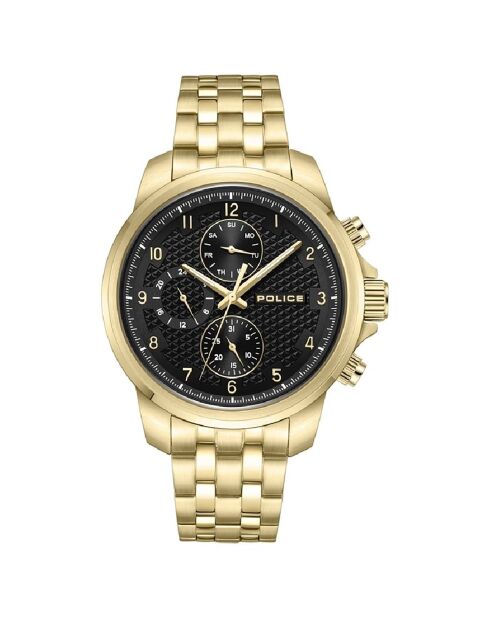 Montre Homme en Acier dorée