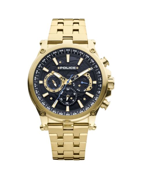 Montre Homme en Acier dorée