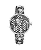 Montre Femme en Cuir grise