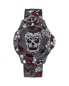 Montre Homme en Silicone grise