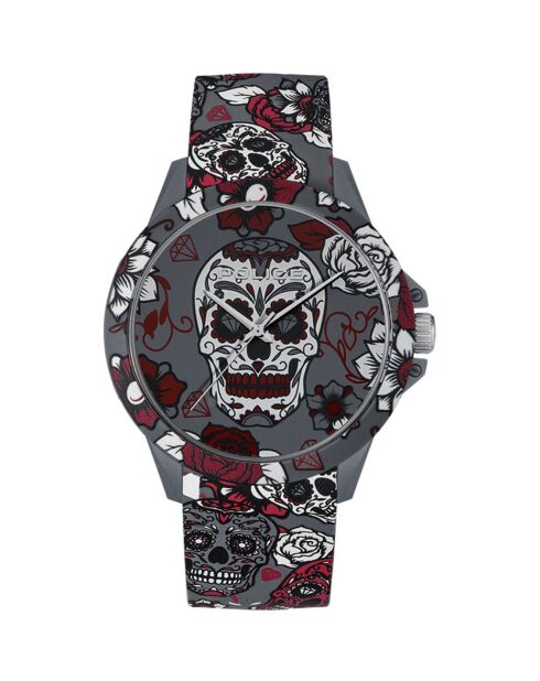Montre Homme en Silicone grise