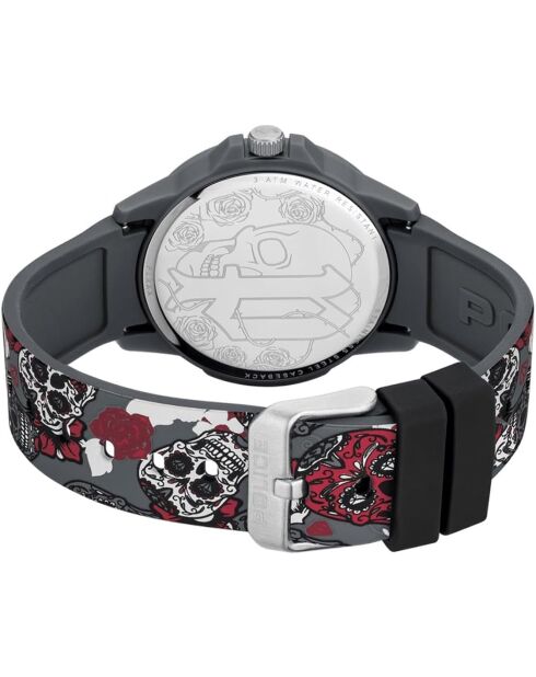 Montre Homme en Silicone grise