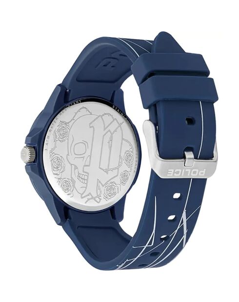 Montre Homme en Silicone bleue