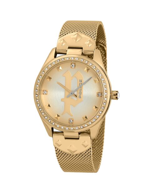 Montre Femme en Acier dorée