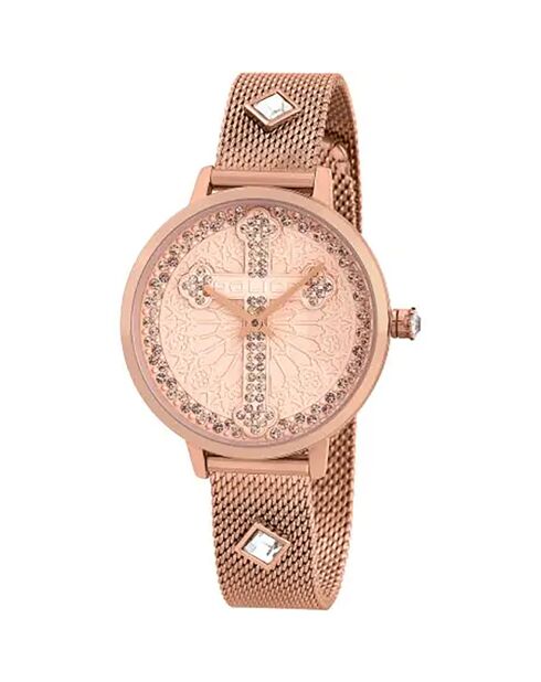 Montre Femme en Acier rose doré