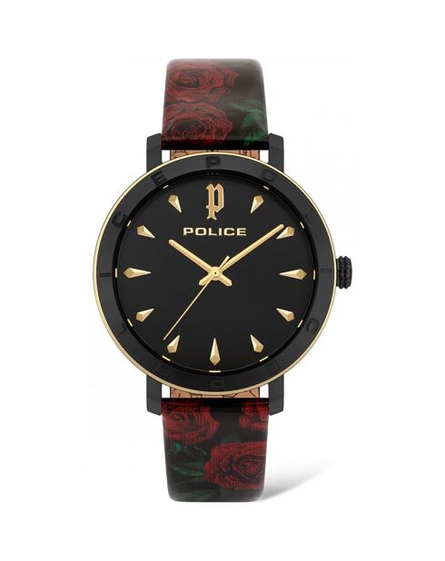 Montre Femme en Acier rouge