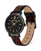 Montre Femme en Acier rouge
