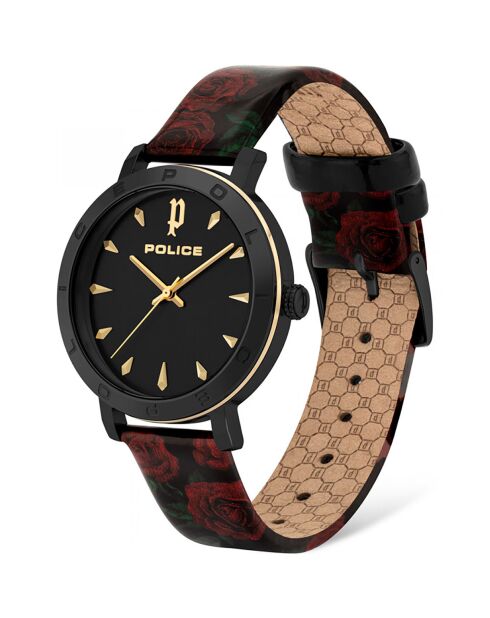 Montre Femme en Acier rouge