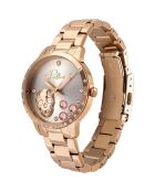 Montre Femme en Acier rose doré