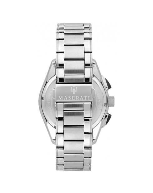Montre Homme Traguardo en Acier argentée