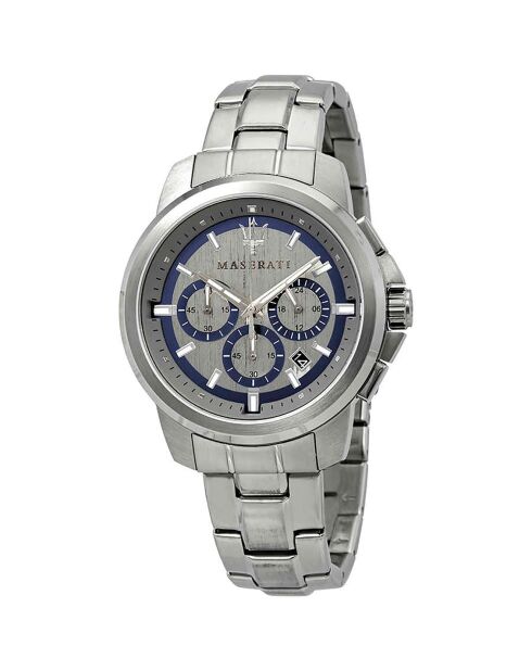Montre Homme en Acier argentée