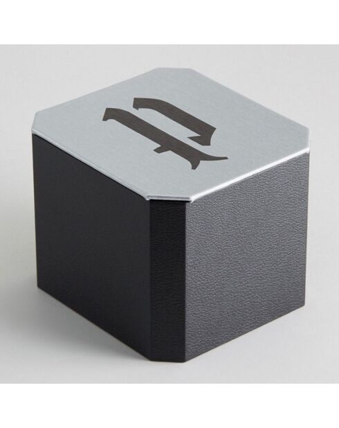 Montre Homme Vertex en Cuir noire