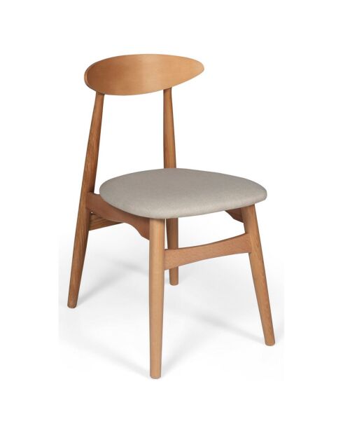 Table extensible + 4 Chaises Albero naturelles