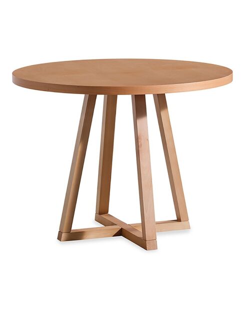 Table à manger Puffy naturelle - 100x75x100 cm