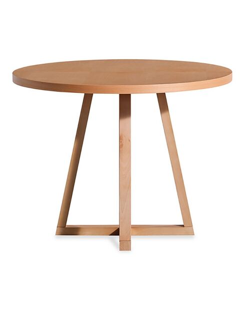 Table à manger Puffy naturelle - 100x75x100 cm