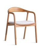 Table à manger + 4 Chaises Lindy naturelles