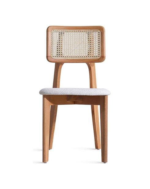 Table à manger + 4 Chaises Lova naturelles