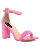 Sandales Marie fuchsia - Talon 8.5 cm