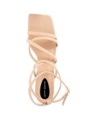 Sandales Noemie beiges - Talon 7 cm