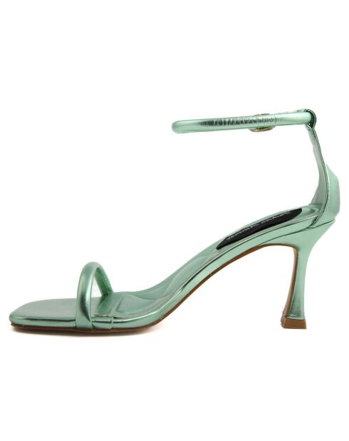 Sandales Abby vertes - Talon 8 cm