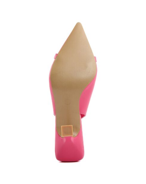 Slingbacks Clara fuchsia - Talon 10 cm