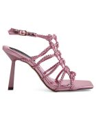 Sandales Clemence roses - Talon 10 cm