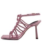Sandales Clemence roses - Talon 10 cm