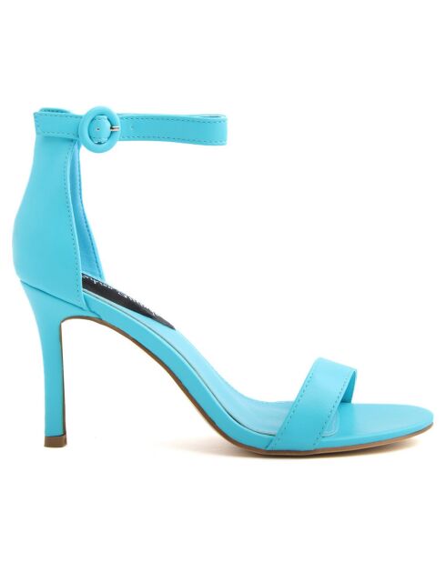 Sandales Sofia bleues - Talon 10 cm