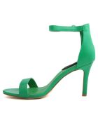Sandales Sofia vertes - Talon 10 cm