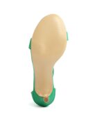 Sandales Sofia vertes - Talon 10 cm