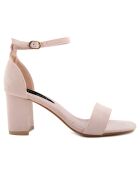 Sandales Justine beiges - Talon 7 cm