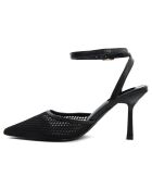 Escarpins Ines noirs - Talon 9 cm
